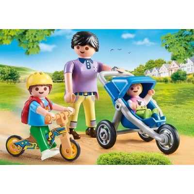 Playmobil - City Life : Maman et Enfants #70284